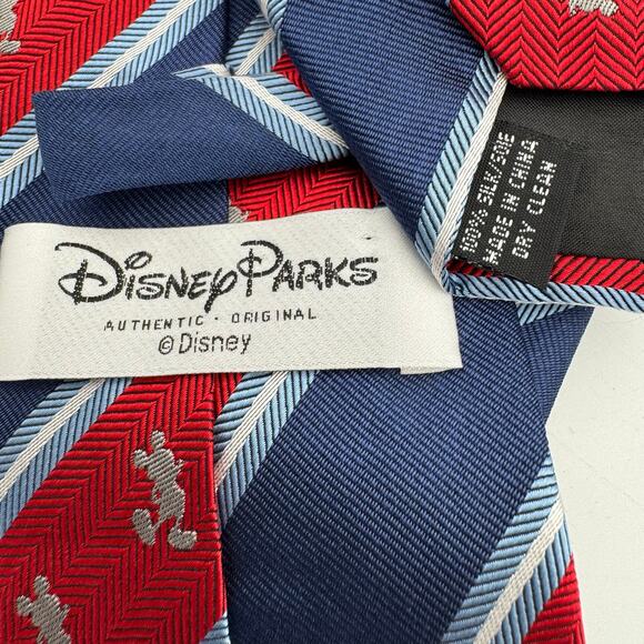 Mickey Mouse Disney Parks 60" x 3.5" and Disney 58" x 4" Ties - Picture 3 of 5